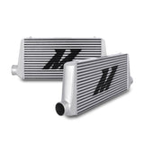 Mishimoto Universal Silver R Line Intercooler Overall Size: 31x12x4 Core Size: 24x12x4 Inlet / Outle Mishimoto Intercoolers  AXOPROS