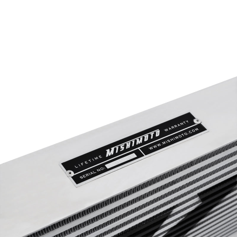 Mishimoto Universal Silver R Line Intercooler Overall Size: 31x12x4 Core Size: 24x12x4 Inlet / Outle Mishimoto Intercoolers  AXOPROS