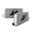 Mishimoto Universal Silver R Line Intercooler Overall Size: 31x12x4 Core Size: 24x12x4 Inlet / Outle Mishimoto Intercoolers  AXOPROS