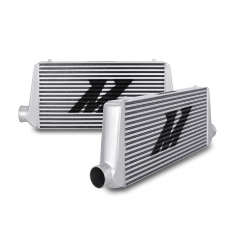 Mishimoto Universal Silver R Line Intercooler Overall Size: 31x12x4 Core Size: 24x12x4 Inlet / Outle Mishimoto Intercoolers  AXOPROS