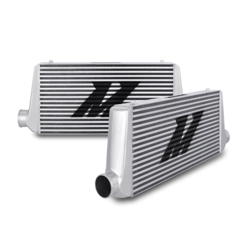 Mishimoto Universal Silver S Line Intercooler Overall Size: 31x12x3 Core Size: 23x12x3 Inlet / Outle Mishimoto Intercoolers  AXOPROS