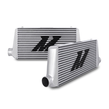Mishimoto Universal Silver S Line Intercooler Overall Size: 31x12x3 Core Size: 23x12x3 Inlet / Outle Mishimoto Intercoolers  AXOPROS