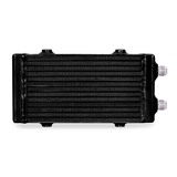 Mishimoto Universal Small Bar and Plate Dual Pass Black Oil Cooler Mishimoto Oil Coolers  AXOPROS
