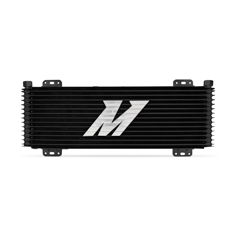 Mishimoto Universal Stacked Plate Trans Cooler 13 Row Black Mishimoto Transmission Coolers  AXOPROS
