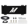 Mishimoto Universal Stacked Plate Trans Cooler 13 Row Black Mishimoto Transmission Coolers  AXOPROS
