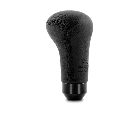 Momo Anatomico Shift Knob - Black Leather, Black Stitching MOMO Shift Knobs  AXOPROS