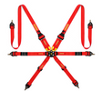 Momo Int. Camlock 6pt Clip In Restraint-Red MOMO Seat Belts & Harnesses  AXOPROS