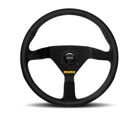 Momo MOD78 Steering Wheel 320 mm - Black Leather/Black Spokes MOMO Steering Wheels  AXOPROS