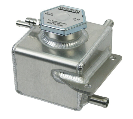 Moroso 02-07 Subaru WRX/04-19 Sti/04-08 Forester Turbo Intercooler Tank - Direct Bolt-In Replacement Moroso Expansion Tanks  AXOPROS