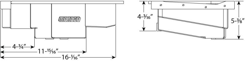 Moroso 06-15 Mazda MX-5 NC Road Race Baffled Aluminum Oil Pan Moroso Oil Pans  AXOPROS