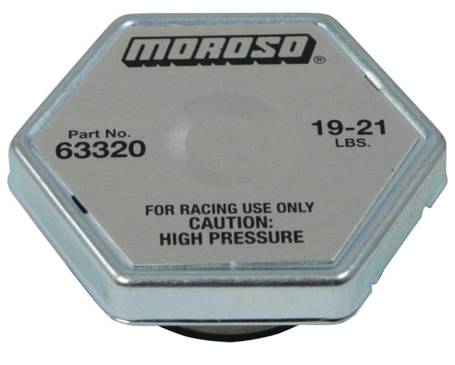 Moroso Racing Radiator Cap - 19-21lbs Moroso Radiator Caps  AXOPROS