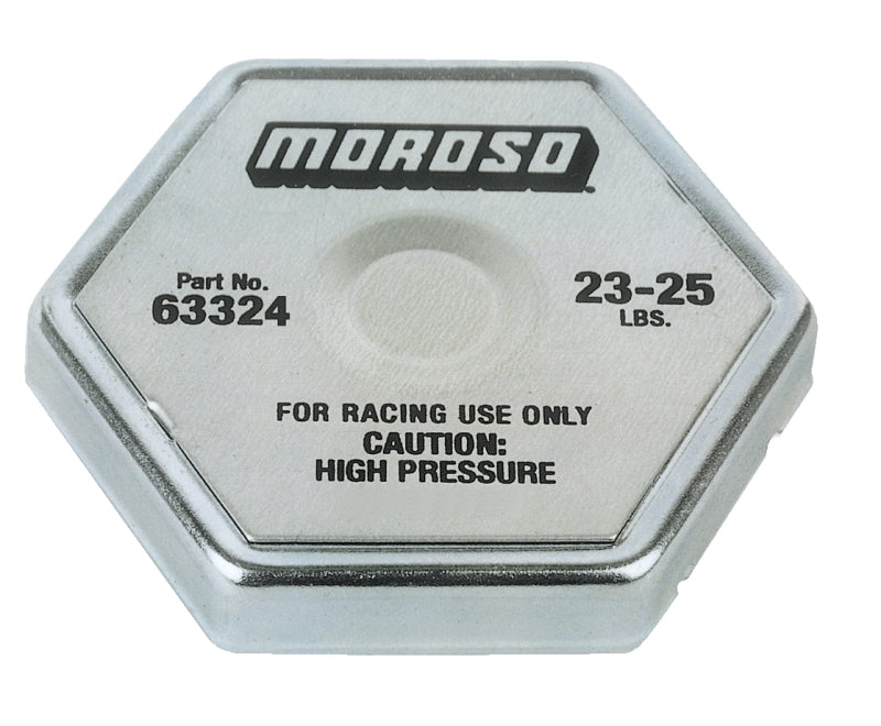 Moroso Racing Radiator Cap - 23-25lbs Moroso Radiator Caps  AXOPROS