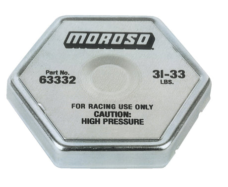 Moroso Racing Radiator Cap - 31-33lbs Moroso Radiator Caps  AXOPROS