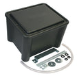 Moroso Sealed Battery Box Black w/Mounting Hardware - Black Moroso Battery Accessories  AXOPROS