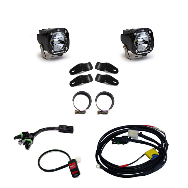 Moto S1 Auxiliary Light Kit Baja Designs Auxiliary Light  AXOPROS