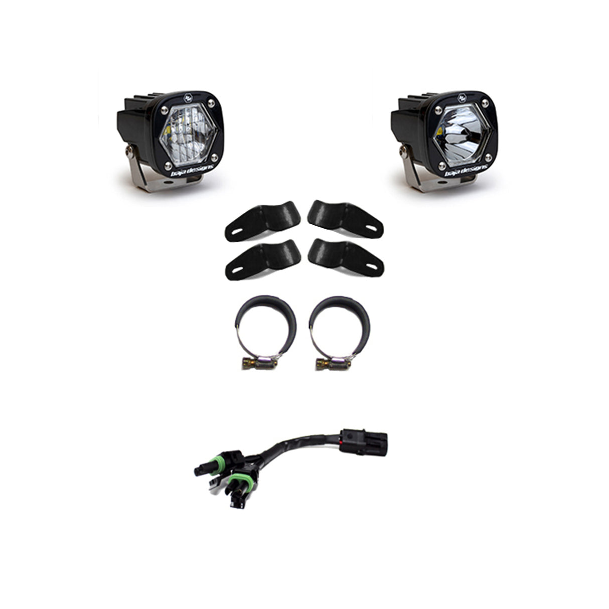 Moto S1 Auxiliary Light Kit Baja Designs Auxiliary Light  AXOPROS