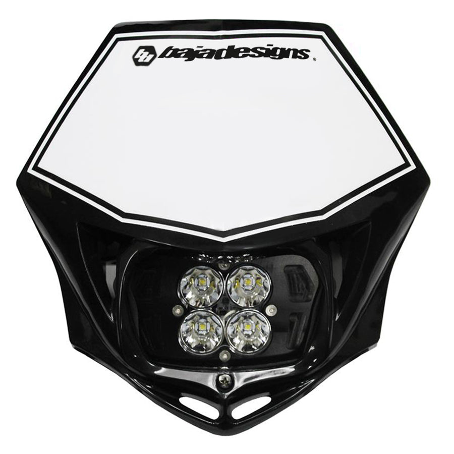 Motorcycle Squadron Pro (A/C) Headlight Kit W/ Shell Baja Designs Headlight Conversion Kit  AXOPROS