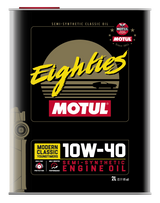 Motul 10W40 Classic Eighties Oil - 10x2L Motul Motor Oils  AXOPROS