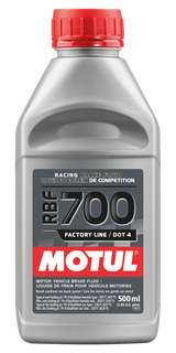 Motul 1/2L Brake Fluid RBF 700 - Racing DOT 4 Motul Brake Fluid  AXOPROS