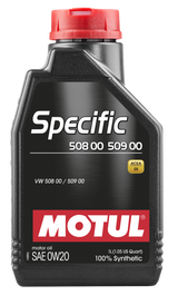 Motul 1L OEM Synthetic Engine Oil SPECIFIC 508 00 509 00 - 0W20 Motul Motor Oils  AXOPROS