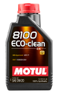 Motul 1L Synthetic Engine Oil 8100 Eco-Clean 0W20 Motul Motor Oils  AXOPROS