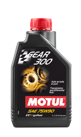 Motul 1L Transmission GEAR 300 75W90 - Synthetic Ester Motul Gear Oils  AXOPROS