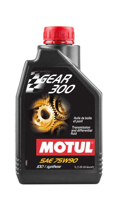 Motul 1L Transmission GEAR 300 75W90 - Synthetic Ester Motul Gear Oils  AXOPROS