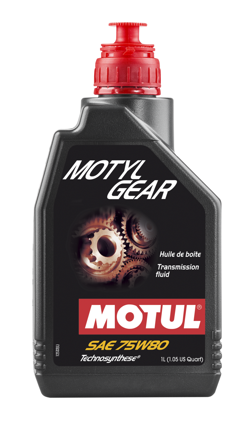 Motul 1L Transmission MOTYLGEAR 75W80 - Technosynthese - API GL-5 / MIL-L-2105D Motul Gear Oils  AXOPROS