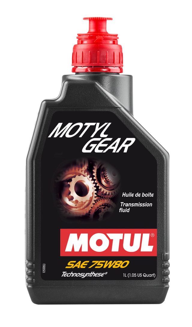 Motul 1L Transmission MOTYLGEAR 75W80 - Technosynthese - API GL-5 / MIL-L-2105D Motul Gear Oils  AXOPROS