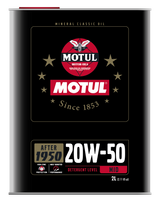 Motul 20W50 Classic Performance Oil - 10x2L Motul Motor Oils  AXOPROS