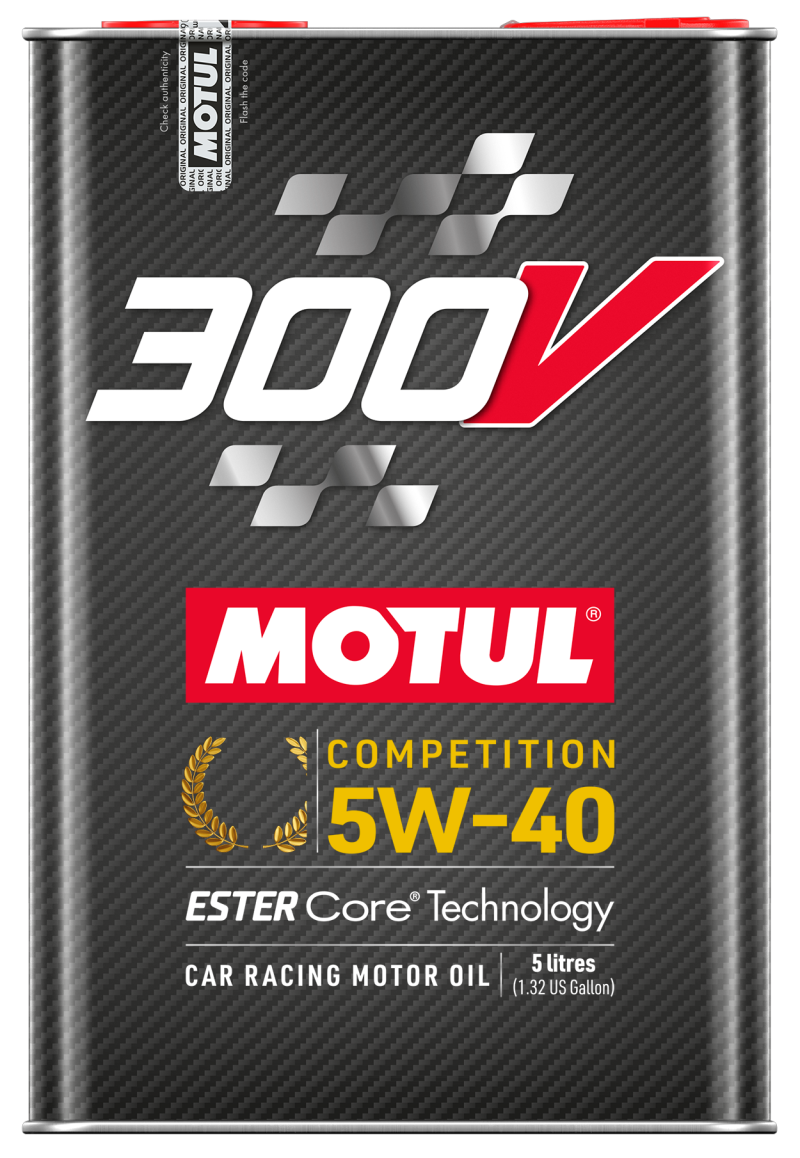 Motul 5L 300V Competition 5W40 Motul Motor Oils  AXOPROS