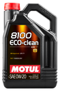 Motul 5L Synthetic Engine Oil 8100 0W20 Eco-Clean Motul Motor Oils  AXOPROS