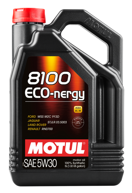 Motul 5L Synthetic Engine Oil 8100 5W30 ECO-NERGY - Ford 913C Motul Motor Oils  AXOPROS