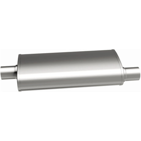 Multi-Chamber Performance Muffler; 2.5in. Offset/Center; 4x18x9 Body MagnaFlow Exhaust Products Exhaust Muffler  AXOPROS