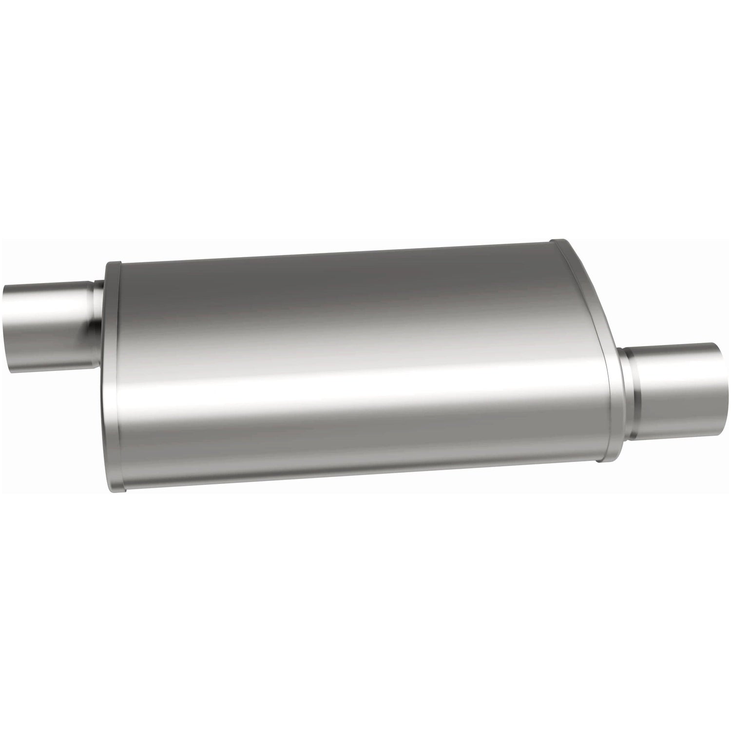 Multi-Chamber Performance Muffler; 2.5in. Offset/Offset; 4x14x9 Body MagnaFlow Exhaust Products Exhaust Muffler  AXOPROS