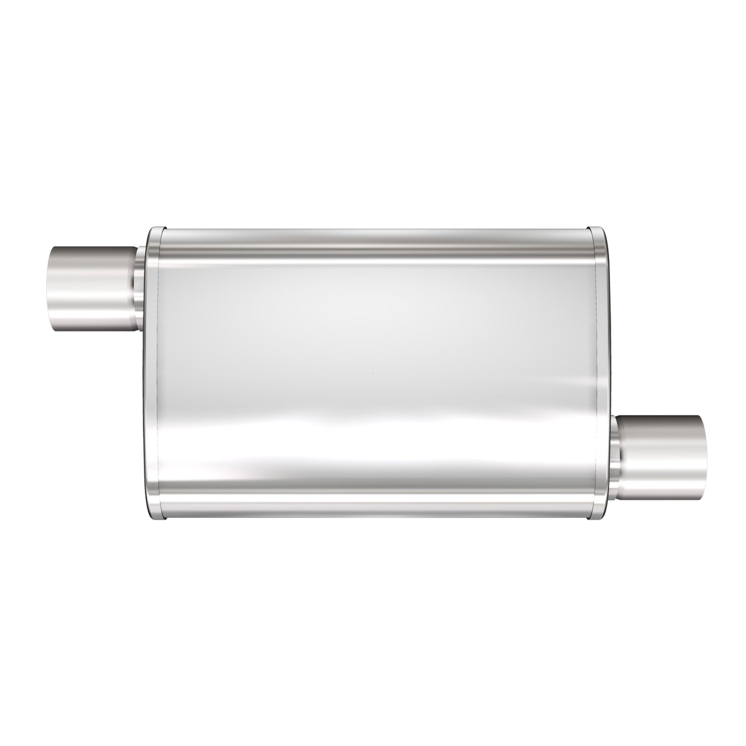 Multi-Chamber Performance Muffler; 2.5in. Offset/Offset; 4x18x9 Body MagnaFlow Exhaust Products Exhaust Muffler  AXOPROS
