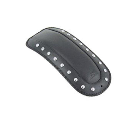 Mustang 00-17 Harley Softail FLSTS, FLSTN, FLSTC w/Stud Plate Fender Bib w/Studs - Black Mustang Motorcycle Fender Bibs  AXOPROS