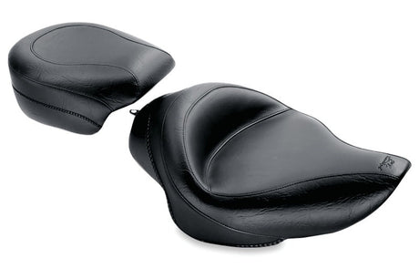 Mustang 04-21 Harley Sportster 3.3 Gallon Standard Touring Solo Seat - Black Mustang Motorcycle Solo Motorcycle Seats  AXOPROS