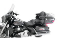 Mustang 08-21 Harley Electra Glide, Rd Glide, Rd King, Str Glide Super Touring 1PC Seat - Black Mustang Motorcycle One-Piece Motorcycle Seats  AXOPROS