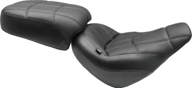 Mustang 17-21 Honda Rebel 300, 500 Tripper Passenger Seat - Black Mustang Motorcycle Passenger Motorcycle Seats  AXOPROS