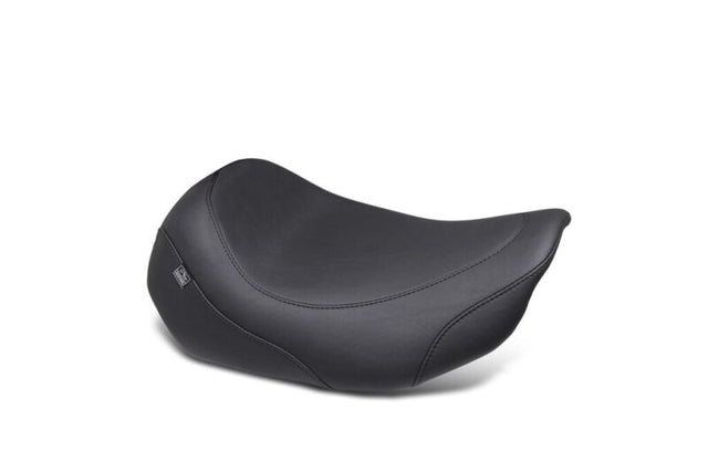 Mustang 22-25 HD Wide Tripper w/o Backrest CVO Road Glide and Street Glide Black Mustang Motorcycle Solo Motorcycle Seats  AXOPROS