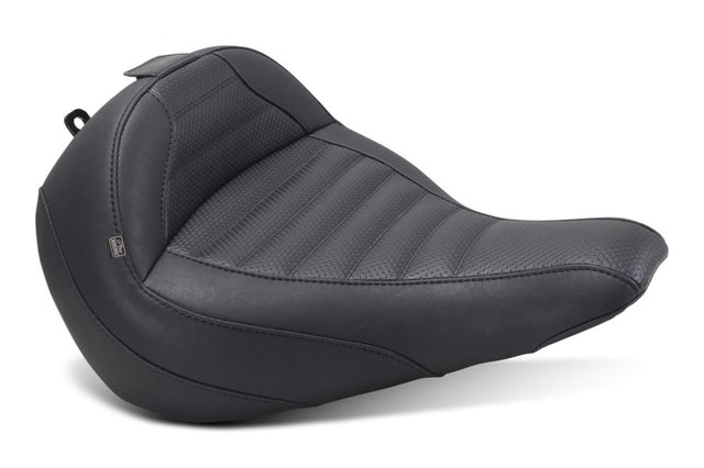 Mustang 23-25 Harley Breakout Standard Touring Solo Black Mustang Motorcycle Solo Motorcycle Seats  AXOPROS