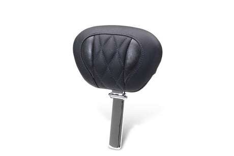 Mustang 23-25 Harley CVO Road Glide (ST) Super Touring Deluxe Diamond Driver Backrest Mustang Motorcycle Backrests  AXOPROS