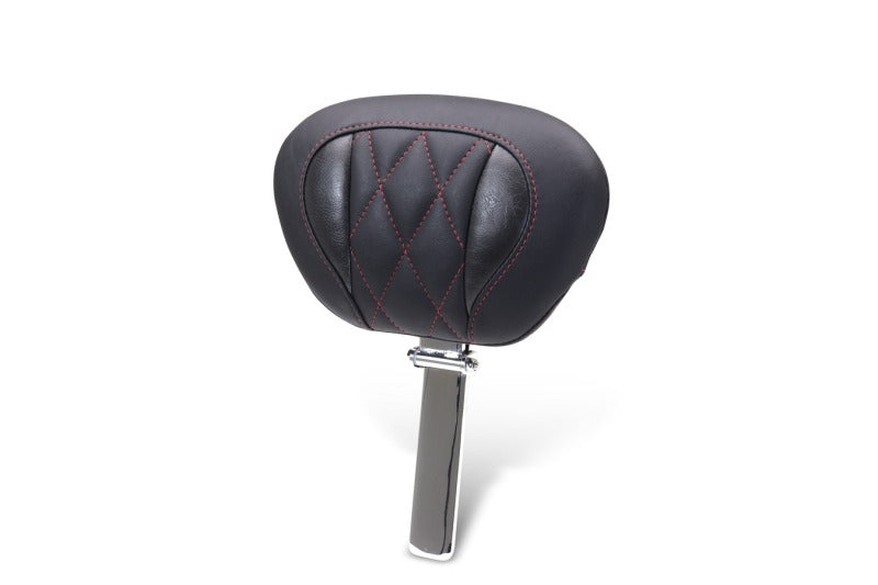 Mustang 23-25 Harley CVO Road Glide (ST) Super Touring Deluxe Diamond Driver Backrest Mustang Motorcycle Backrests  AXOPROS