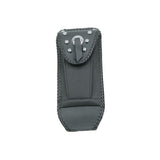 Mustang 65-86 Harley Early FL Touring Tank Bib w/Studs - Black Mustang Motorcycle Tank Bibs  AXOPROS