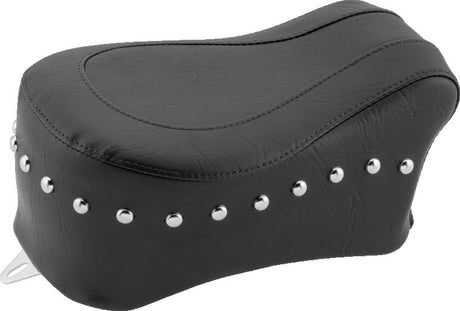 Mustang 65-86 Harley Early FL Touring Tank Bib w/Studs - Black Mustang Motorcycle Tank Bibs  AXOPROS