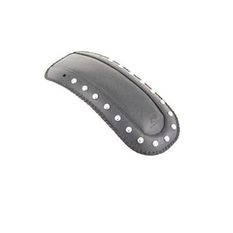 Mustang 80-07 Harley Early FL, FLHT Touring Accessories Fender Bib w/Studs - Black Mustang Motorcycle Fender Bibs  AXOPROS