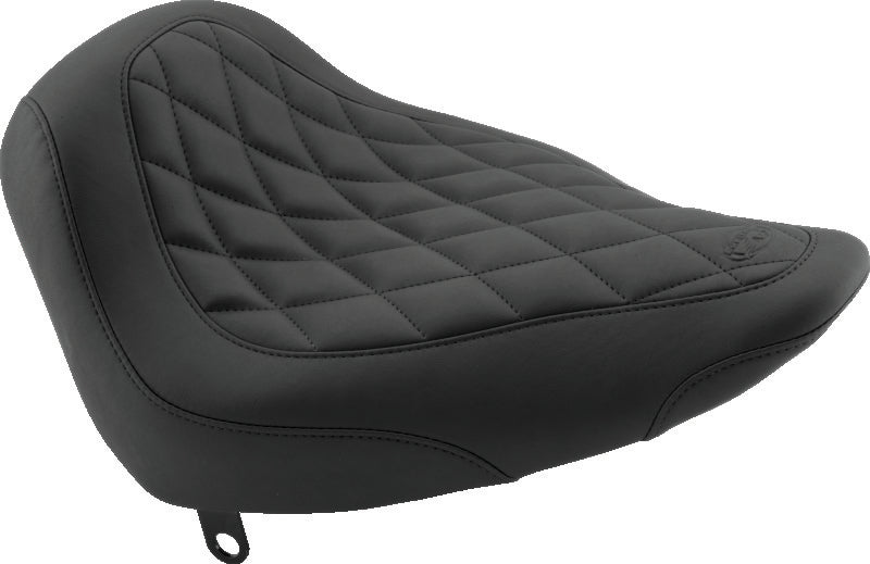 Mustang 80-07 Harley Early FL, FLHT Touring Accessories Fender Bib w/Studs - Black Mustang Motorcycle Fender Bibs  AXOPROS