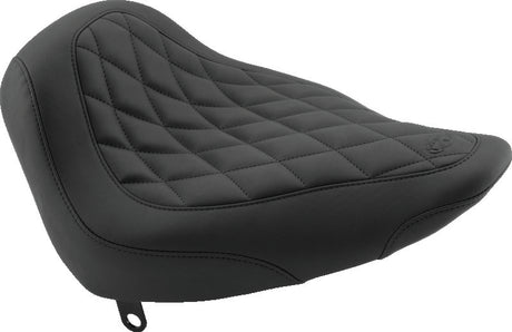 Mustang 80-07 Harley Early FL, FLHT Touring Accessories Fender Bib w/Studs - Black Mustang Motorcycle Fender Bibs  AXOPROS