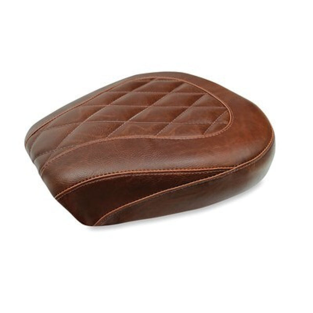 Mustang 97-07 Harley Rd King,06-07 Str Glide,00-05 Eagle Wide Tripper Solo Seat - Brown Mustang Motorcycle Solo Motorcycle Seats  AXOPROS